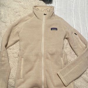 Patagonia Full Zip Cream Fleece